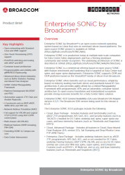 Enterprise SONiC by Broadcom®